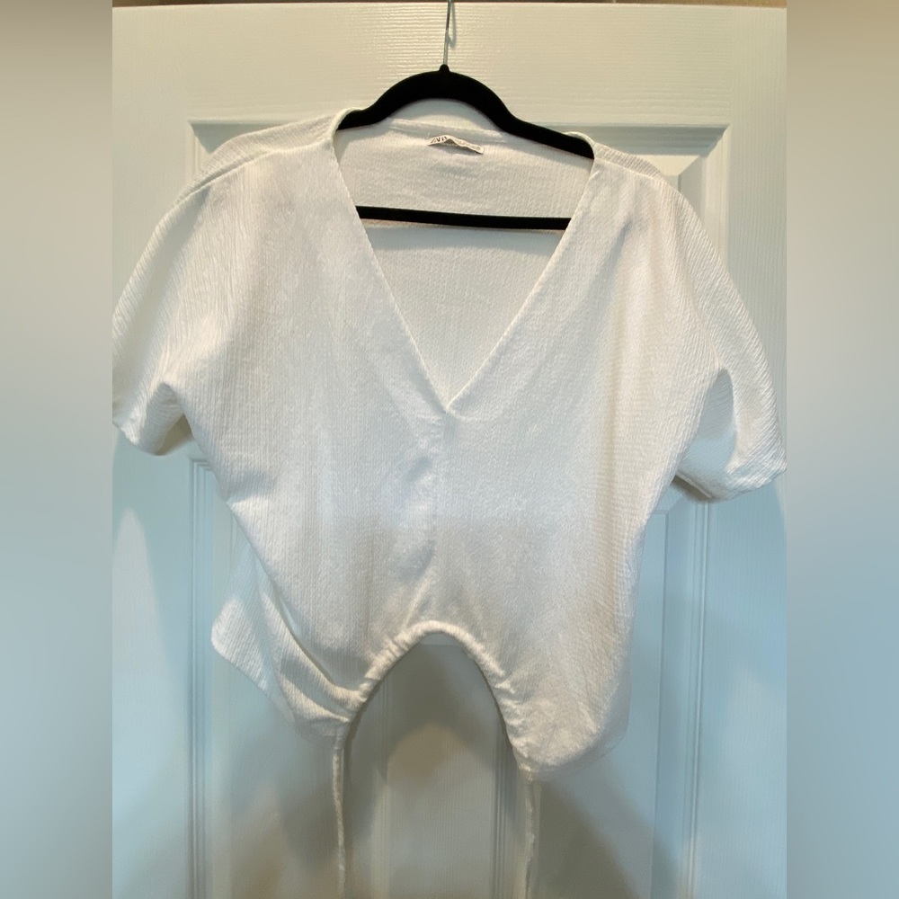 Zara Blouse - White - Small